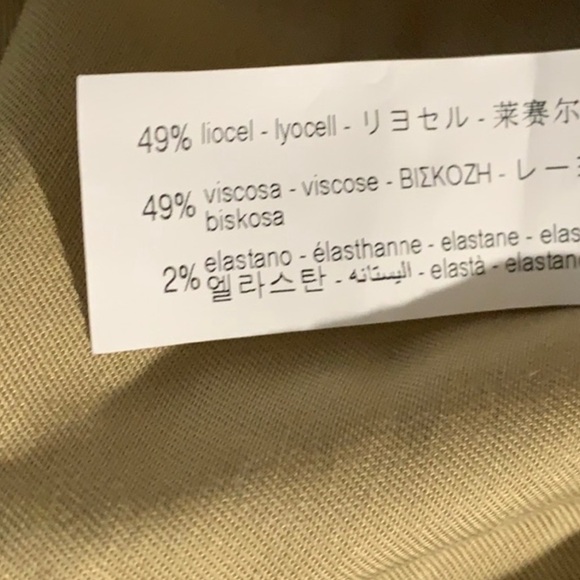 ZARA Women’s Oversized Tan Beige Double Breasted Long Trench Coat Oversized L-XL - Picture 6 of 10